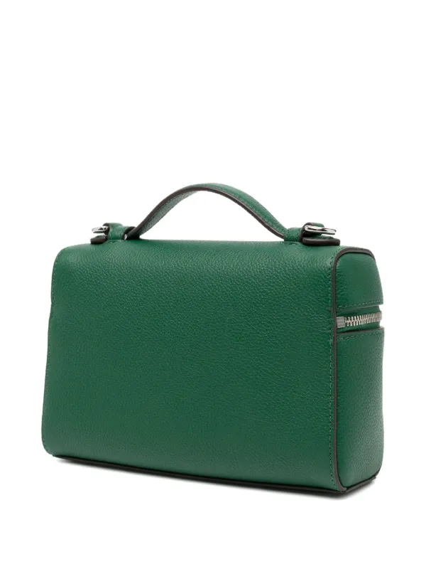 Tory Burch Slim Romy Top Handle Bag | Green | FARFETCH