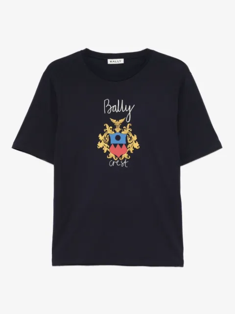 Bally T-shirt med våbenmærke
