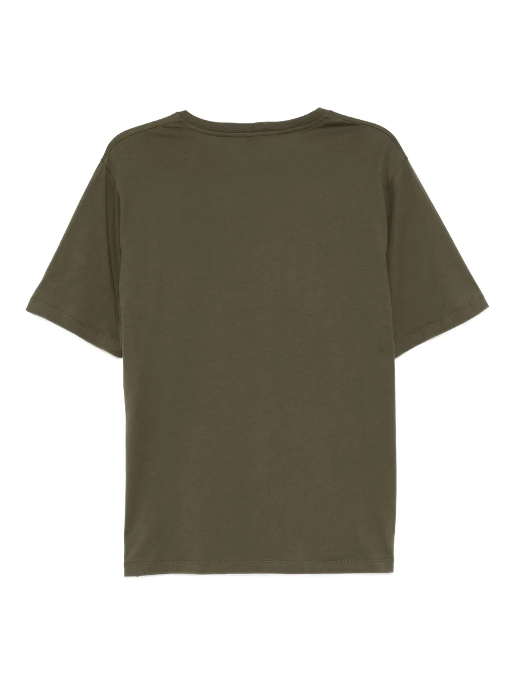 Bally T-shirt met geborduurd logo - Groen