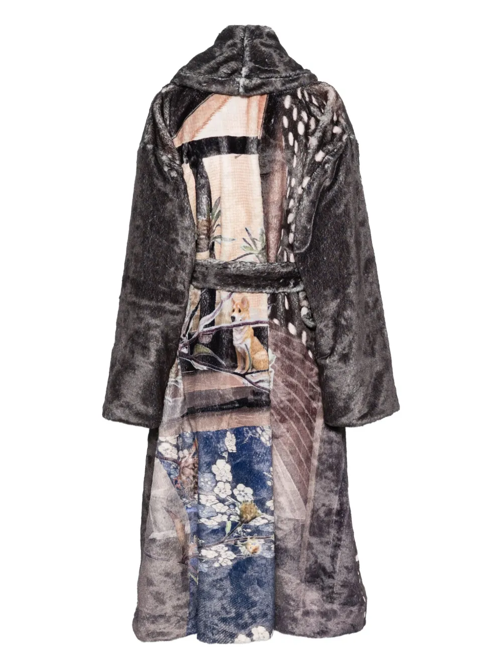 Barbara Bologna faux-fur belted coat | Faux Fur & Shearling Coats | Image 2