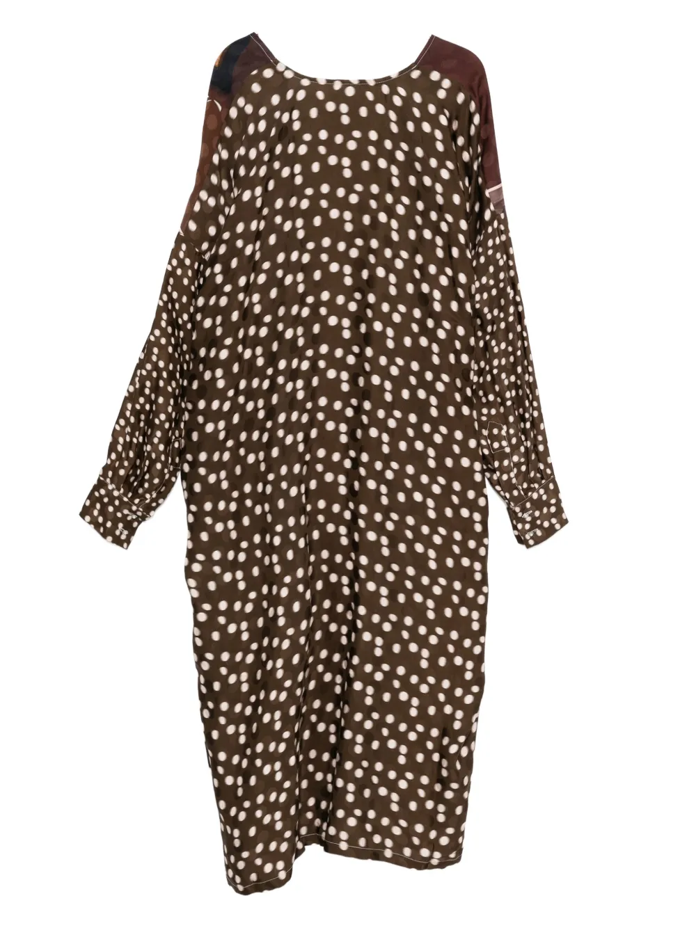 Barbara Bologna polka-dot pattern floral-print midi dress | Day Dresses | Image 2