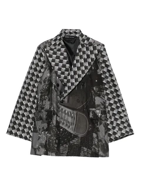 Barbara Bologna abstract-print blazer