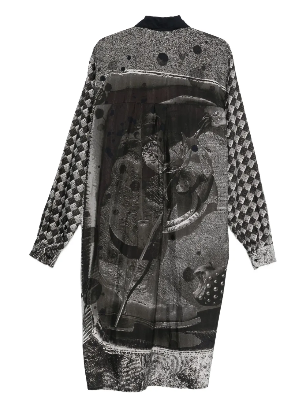 Barbara Bologna geometric-print shirt - Zwart