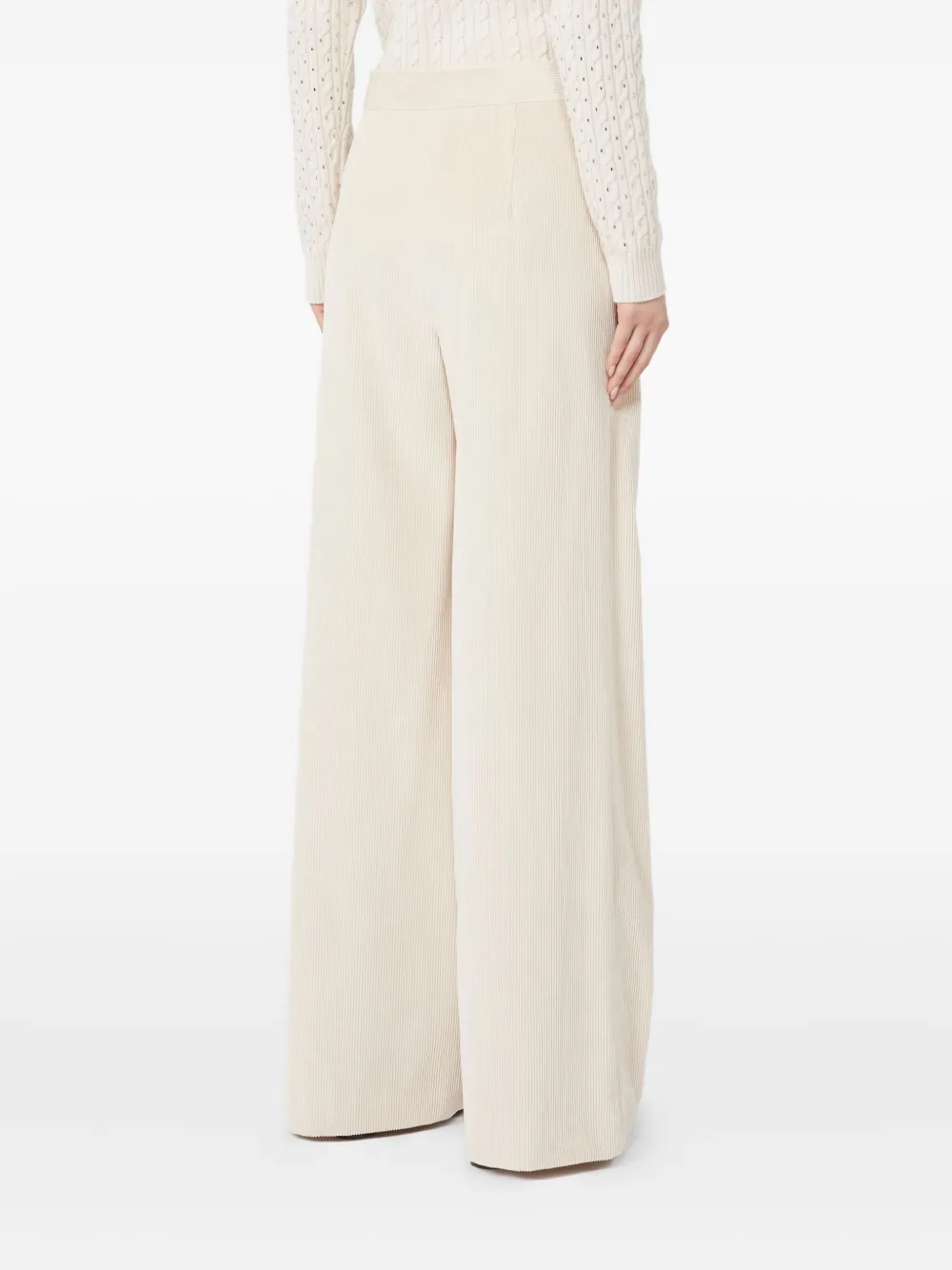 Max Mara FARETRA corduroy trousers - Beige