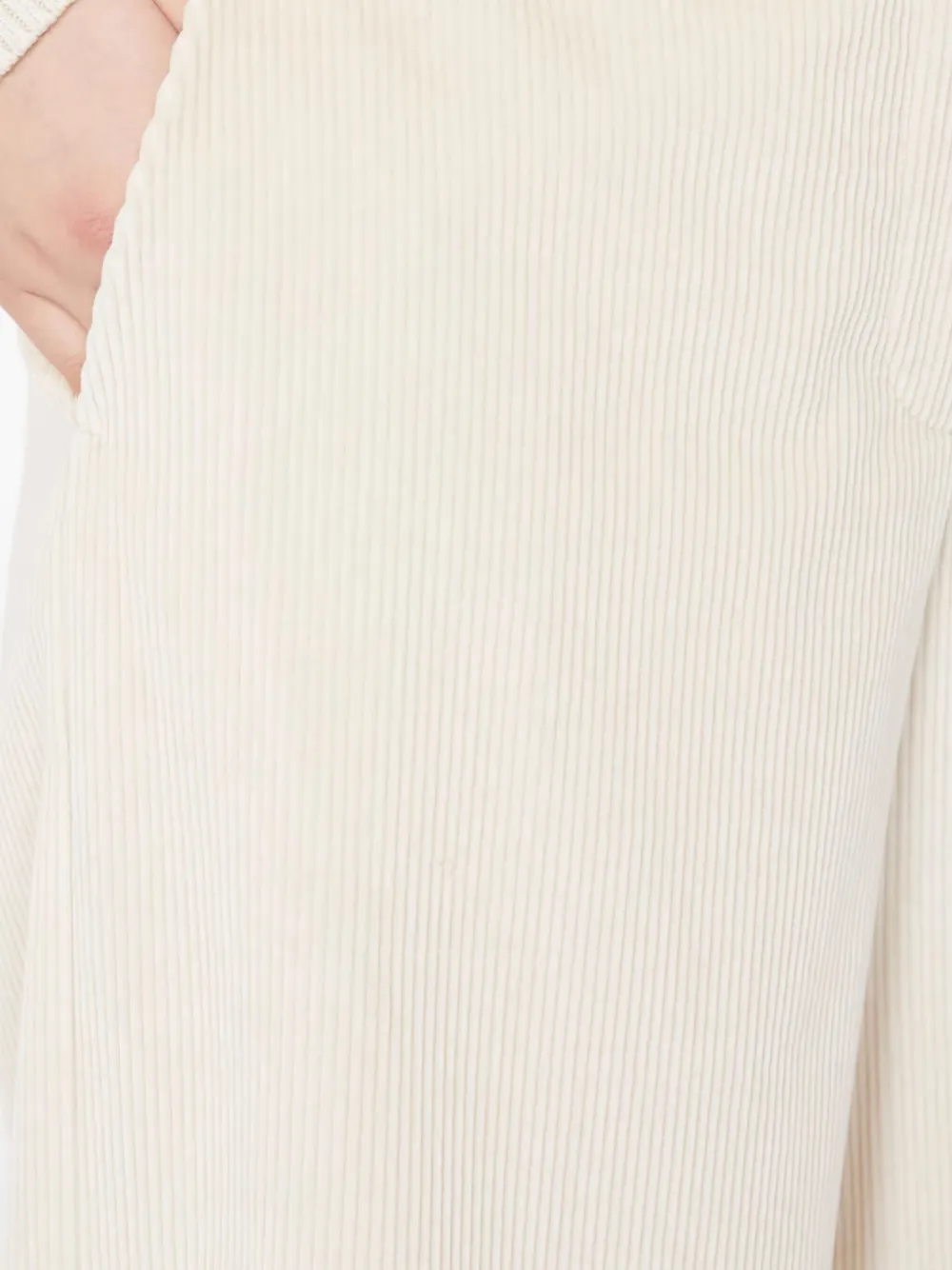Max Mara Studio Faretra Trouser Beige In Neutral