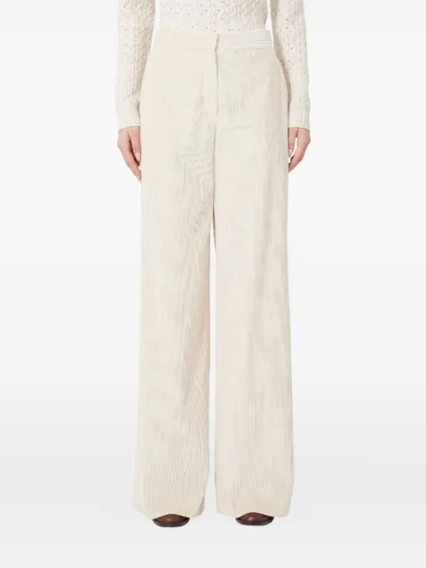 Max Mara pantalon FARETRA en velours côtelé