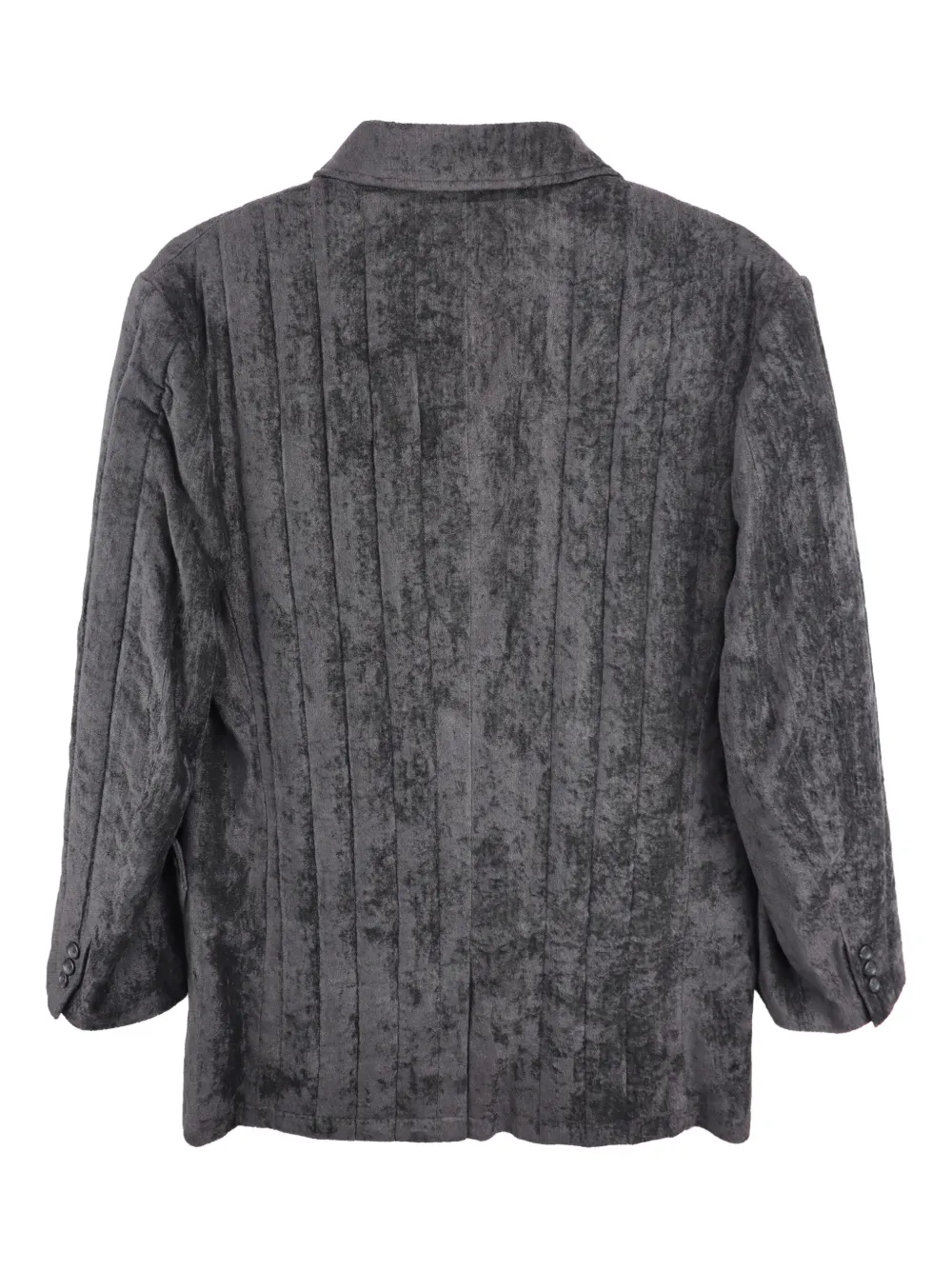 Yohji Yamamoto pleated linen jacket | Single Breasted Coats | Image 2