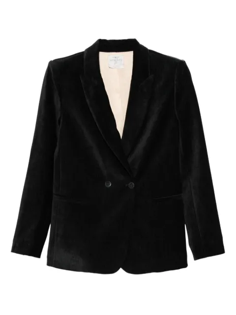 Forte Forte blazer de terciopelo con doble botonadura