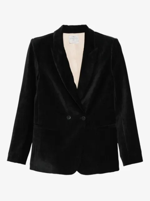 Forte Forte double-breasted velvet blazer