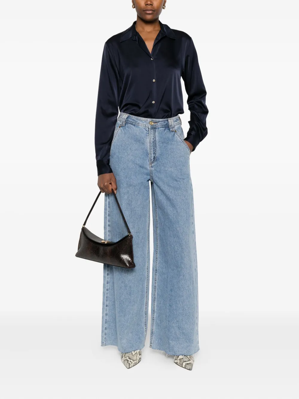 Forte Forte button-down shirt - Blauw