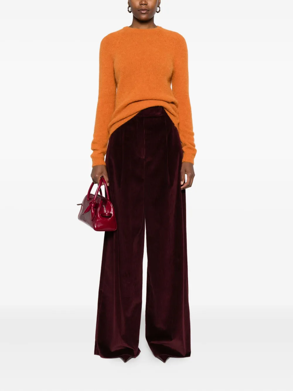 base round-neck long-sleeve sweater | Sweaters | Image 2
