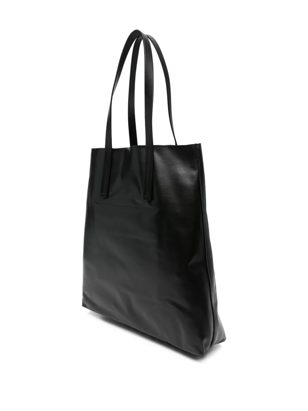 Forte My Musa grote leren shopper Zwart