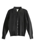 The Row button-front polo cardigan - Black