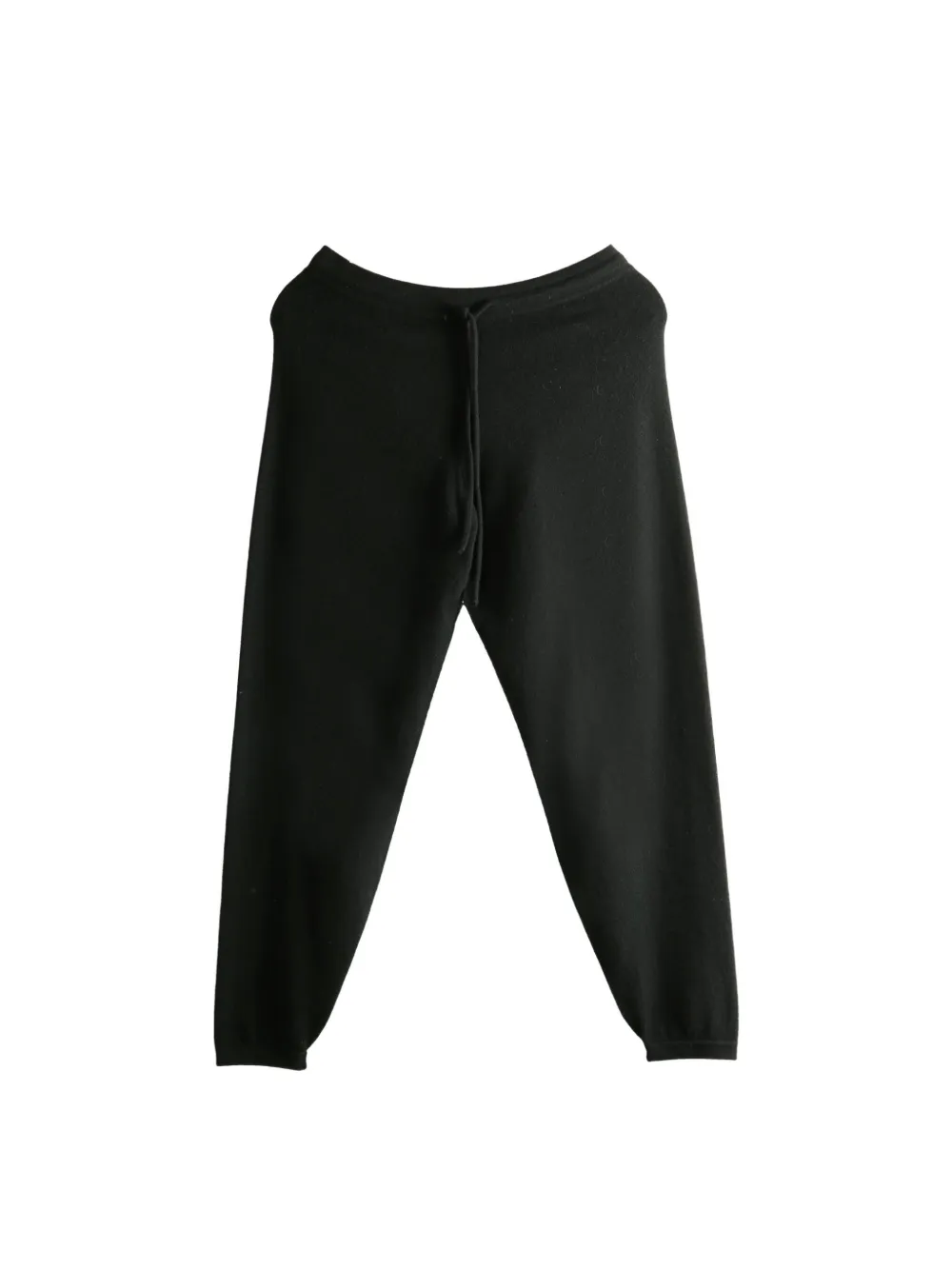 The Row drawstring cashmere trousers - Zwart