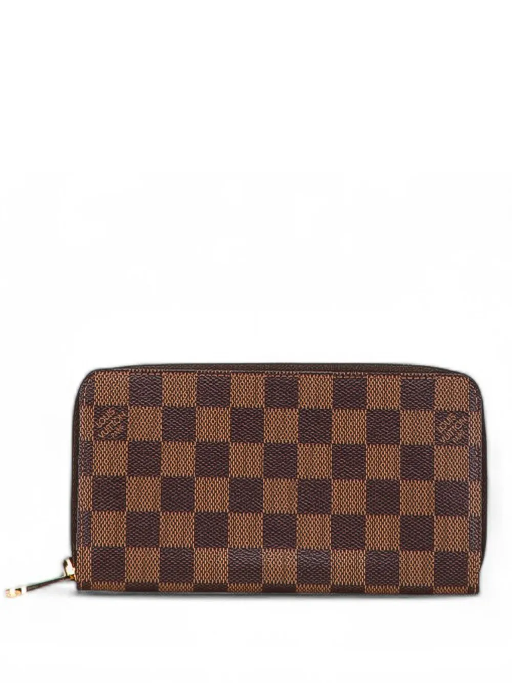 Louis Vuitton Pre-Owned 2011 Damier Ebene Zippy Wallet long wallets - Louis Vuitton Pre-Owned 2011 Damier Ebene Zippy Wallet long wallets -