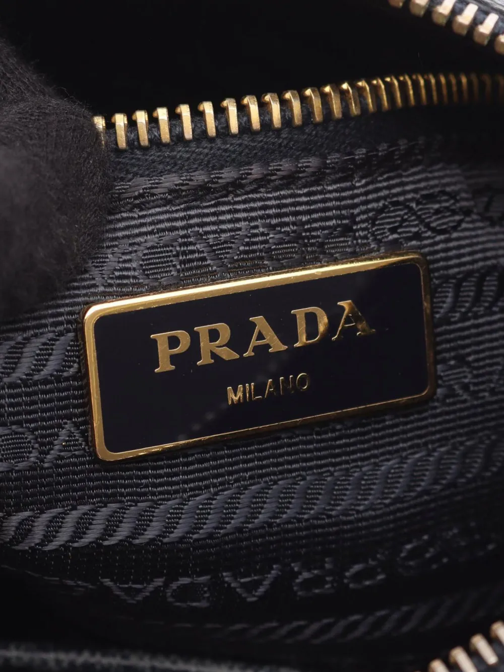 Prada Pre-Owned 2013-2025 Saffiano Trimmed Tessuto Zip Top crossbody bag | Pre-Owned | Image 2