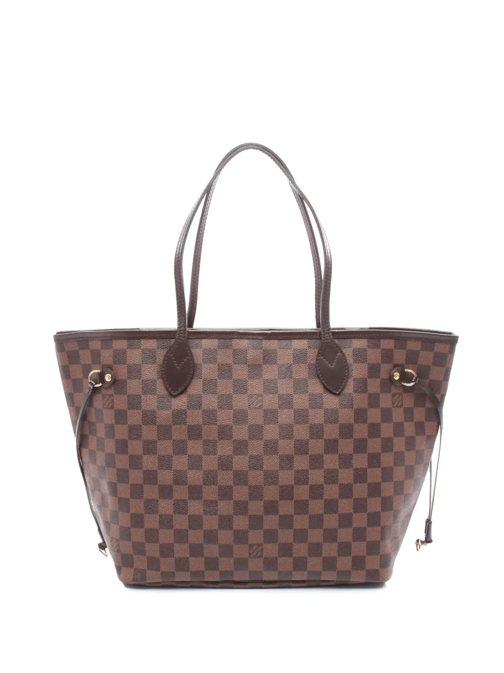Louis Vuitton Pre-Owned 2014 Damier Ebene Neverfull MM tote bag - ブラウン Louis Vuitton Pre-Owned 2014 Damier Ebene Neverfull MM tote bag - ブラウン