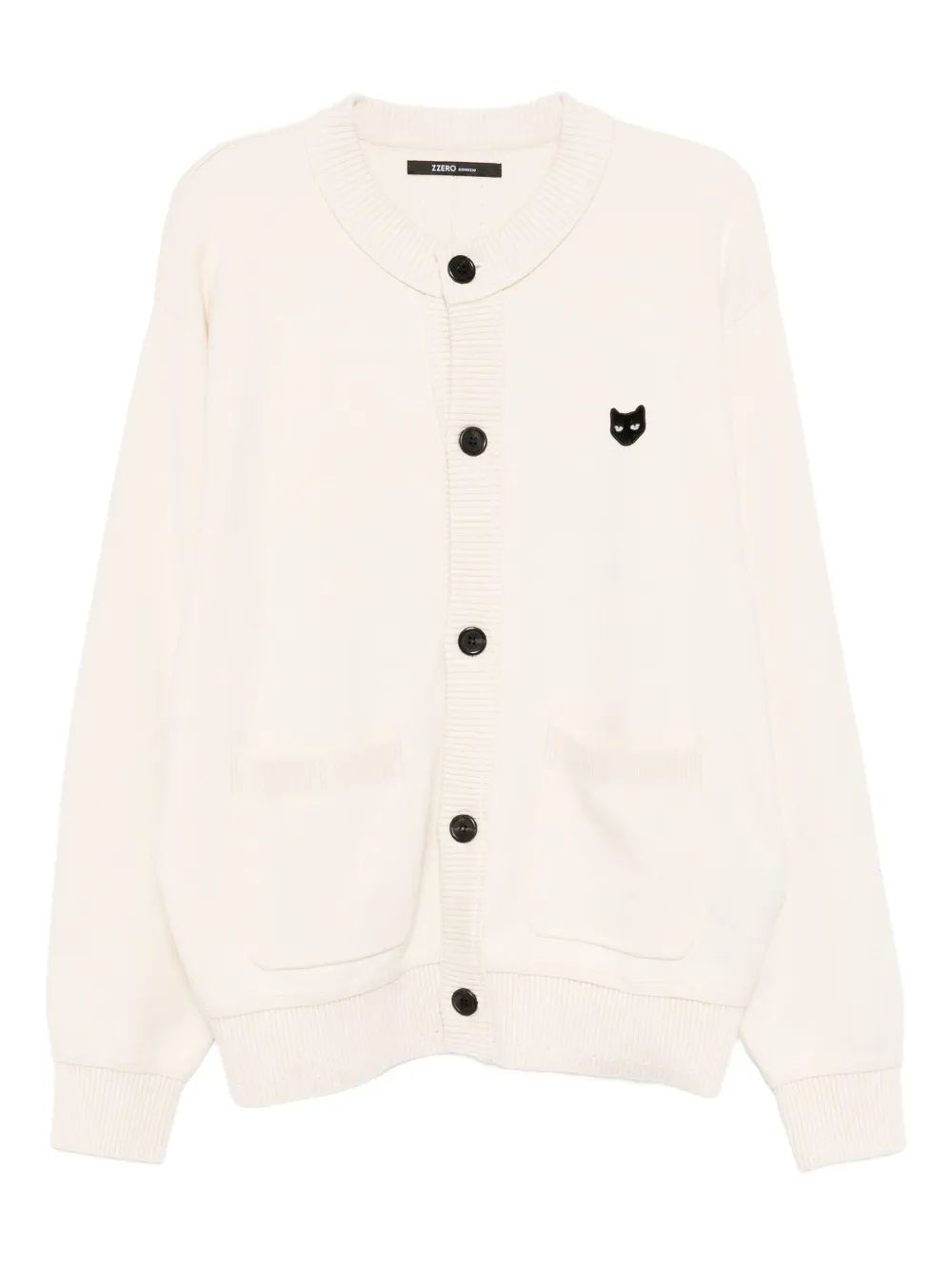 SONGZIO logo cardigan | Neutrals | Image 1
