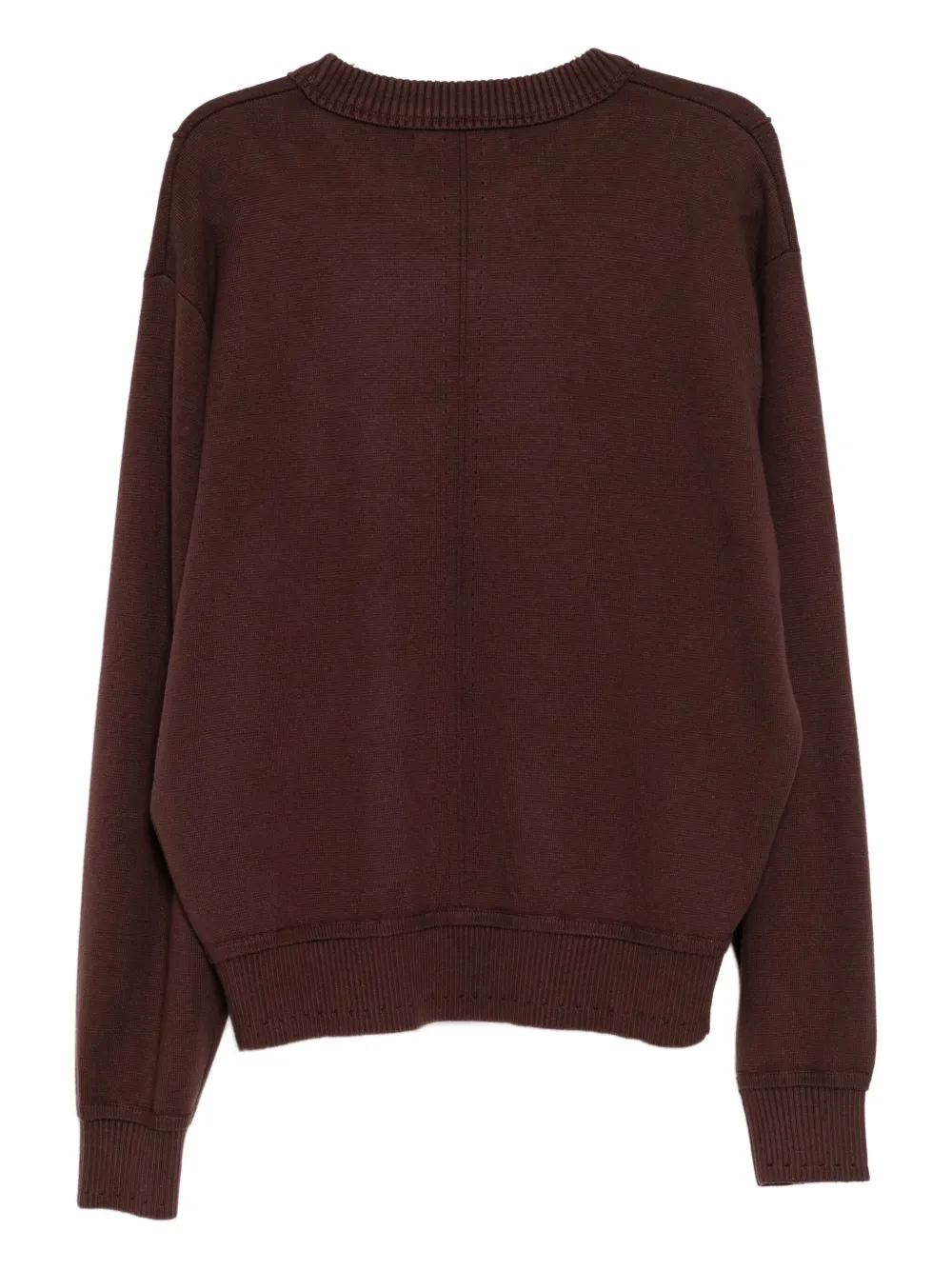 SONGZIO Sweater met geborduurde kat - Bruin