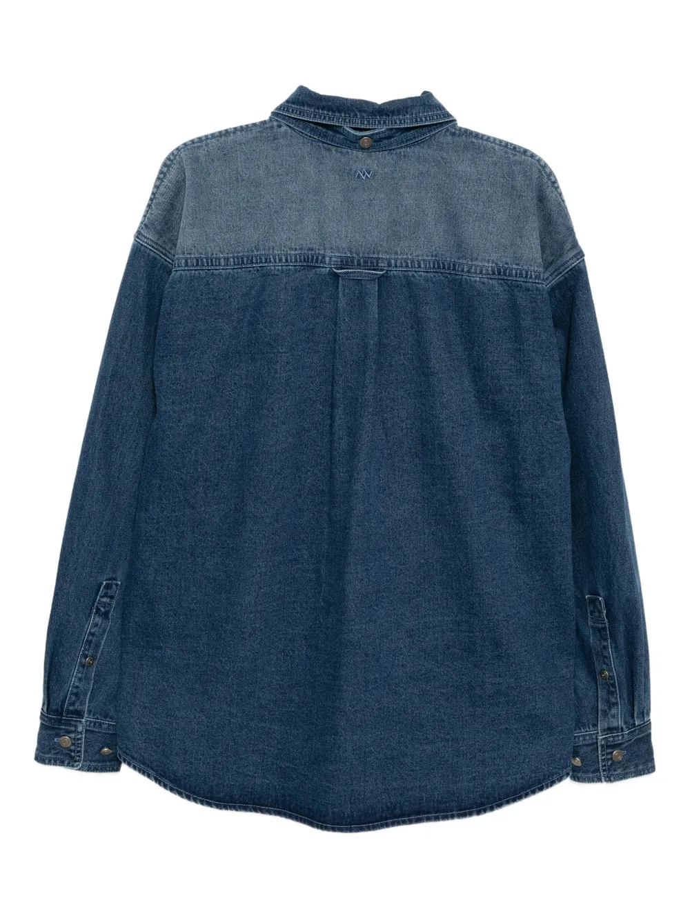 SONGZIO cat-embroidered denim shirt | Image 2