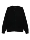 SONGZIO cat-embroidered cardigan - Black