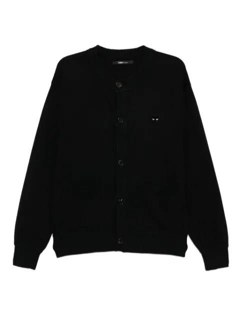 SONGZIO cat-embroidered cardigan