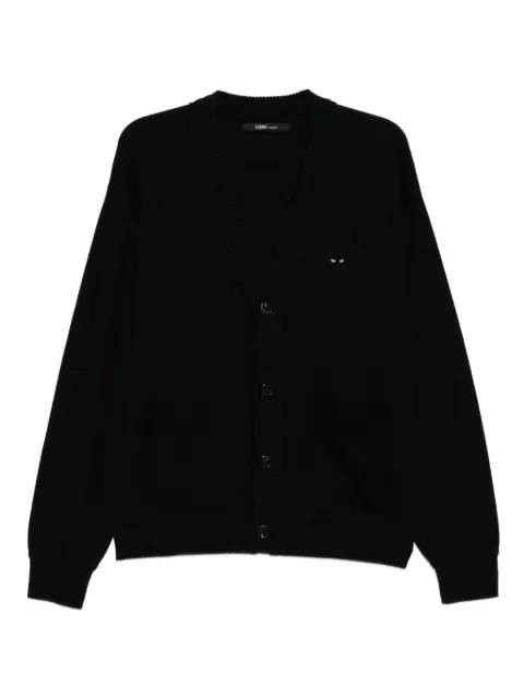 SONGZIO cat-embroidered cardigan