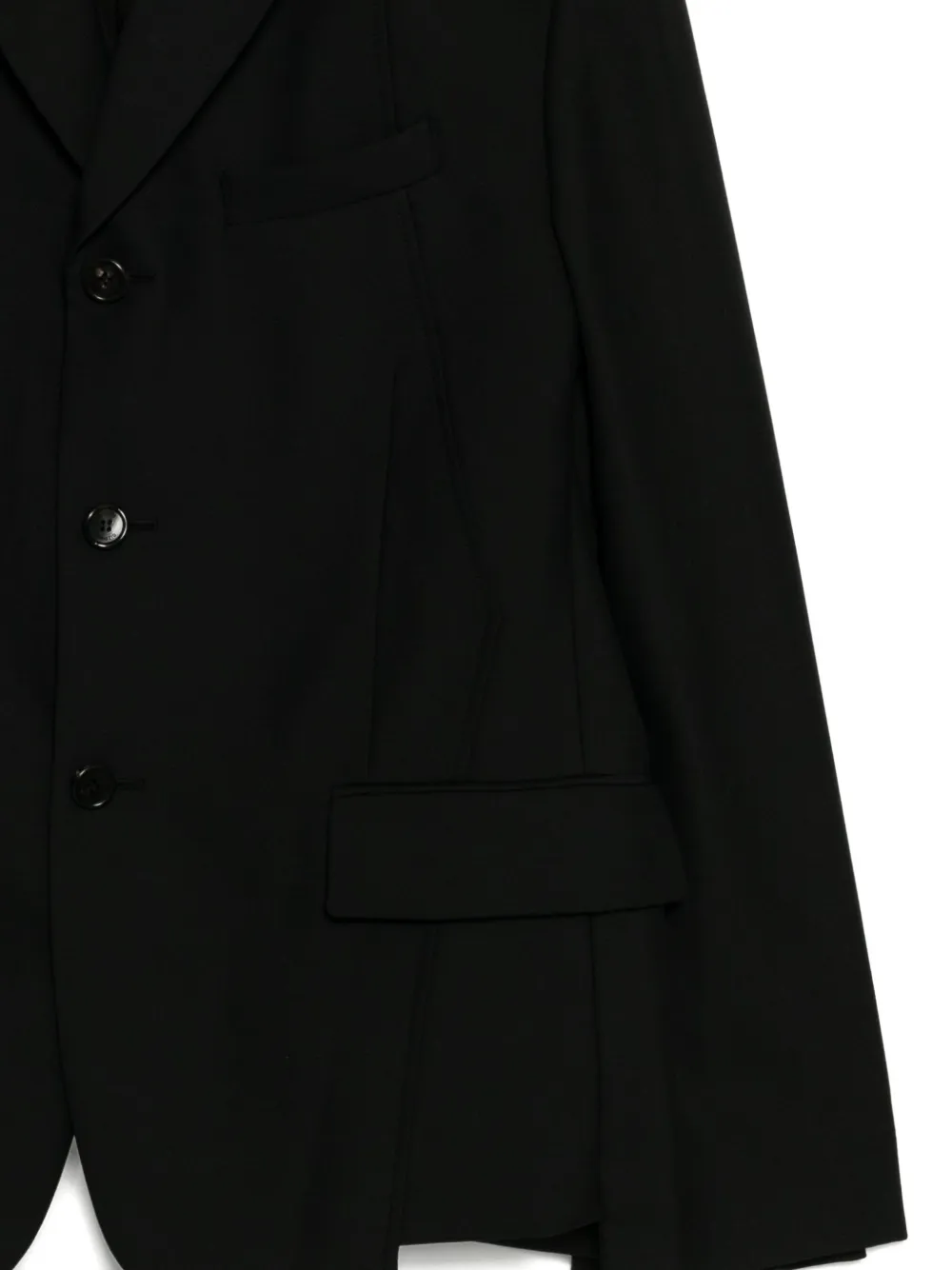Songzio Single-breasted Blazer In Black