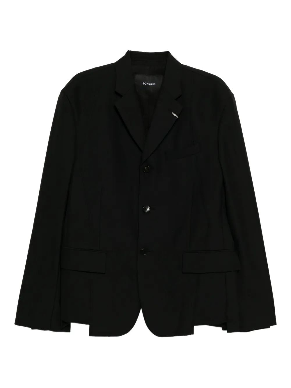 SONGZIO single-breasted blazer | Black | Image 1