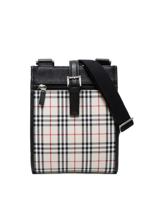 Burberry Pre-Owned 2000-2020s check-pattern shoulder bag