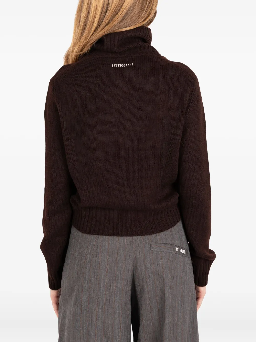 Société Anonyme Reese Roll-neck Sweater In Brown