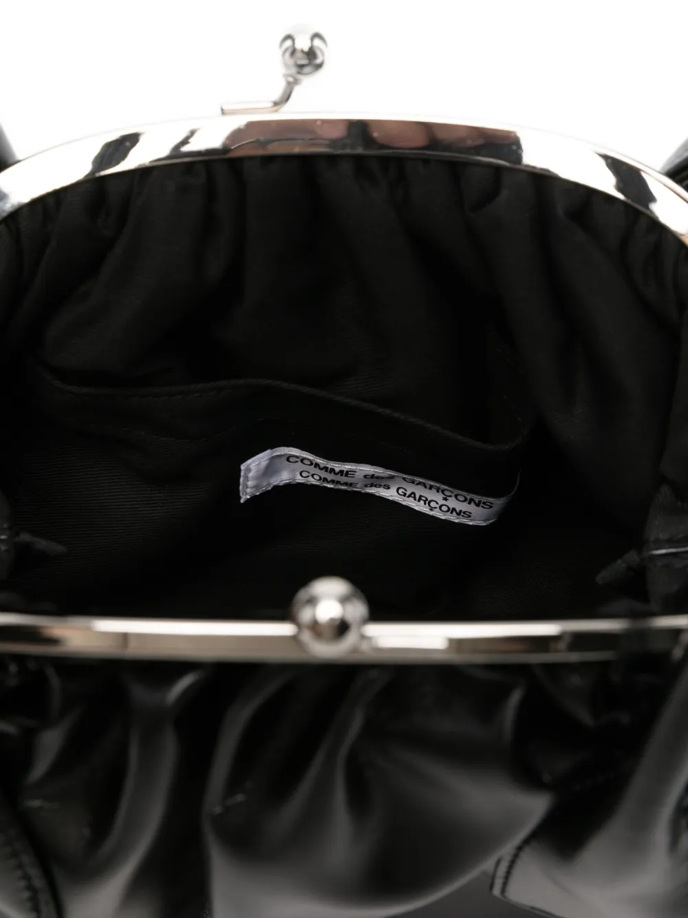 Comme Des Garçons Comme Des Garçons Kiss Clasp Shoulder Bag