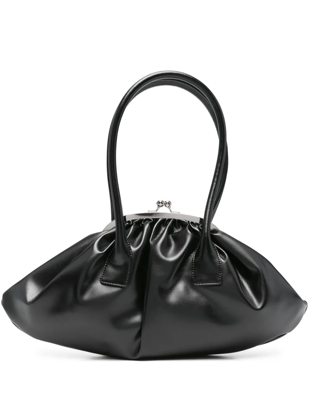 Comme Des Garçons Comme Des Garçons kiss clasp shoulder bag | Black | Image 1