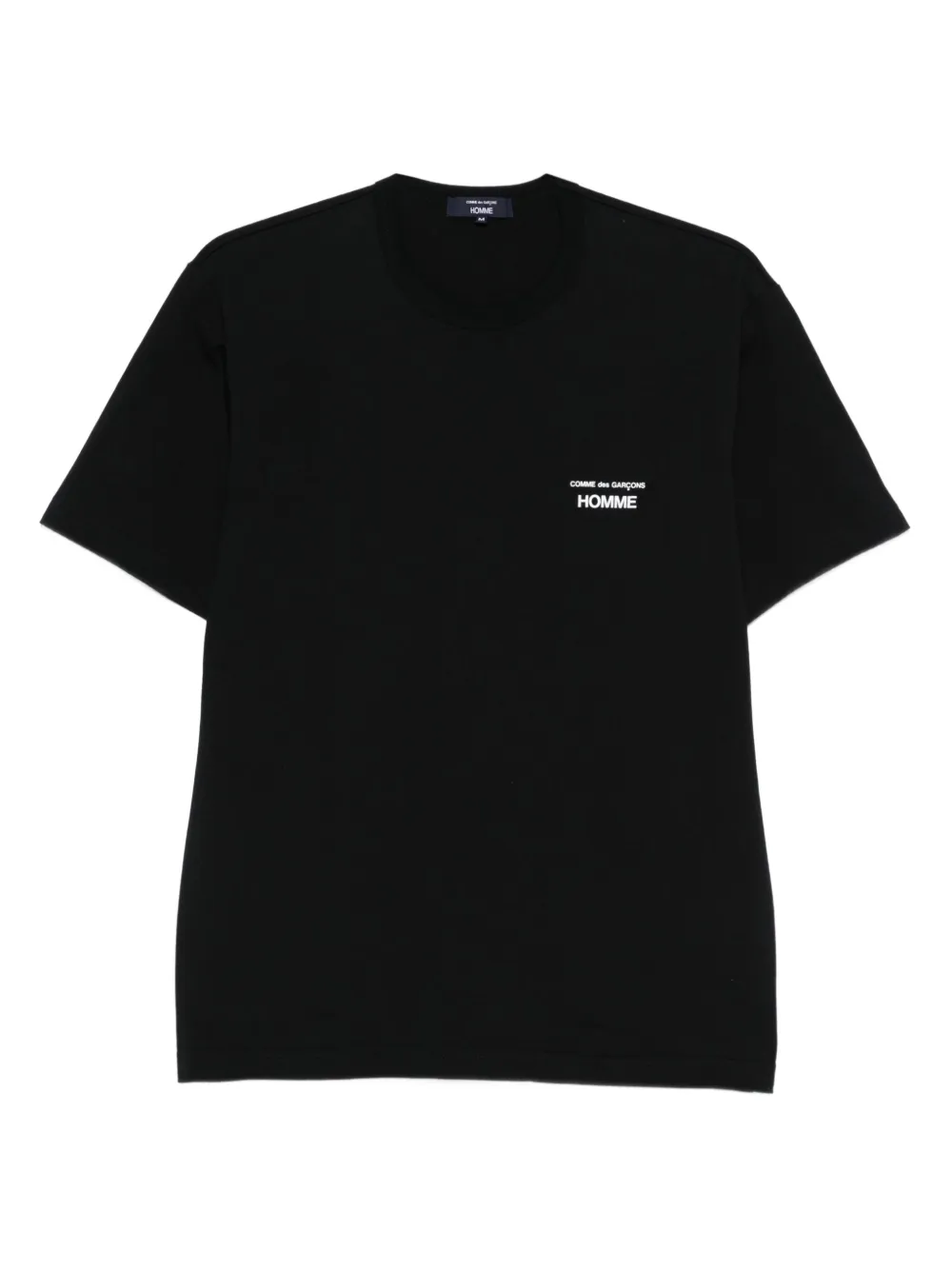 Comme des Garçons Homme logo-print T-shirt | Black | Image 1