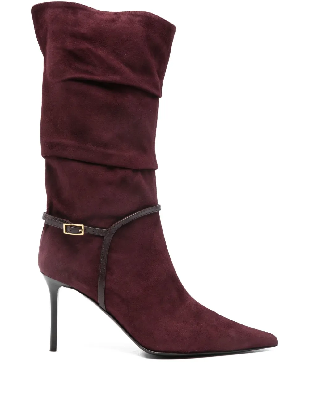 Giuseppe Zanotti 85mm Suede Boots In Red