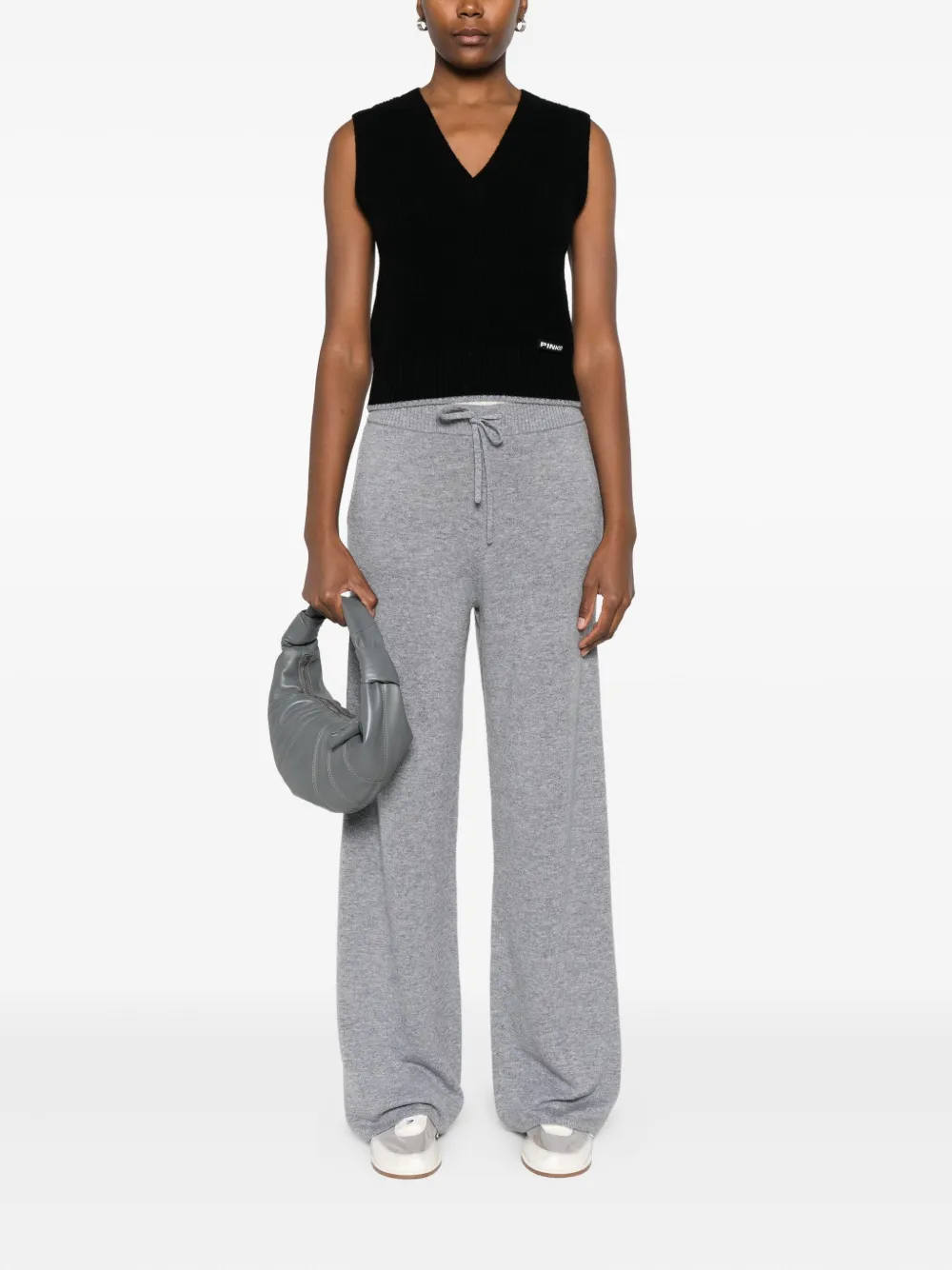PINKO V-neck knitted vest | Knitted Tops | Image 2