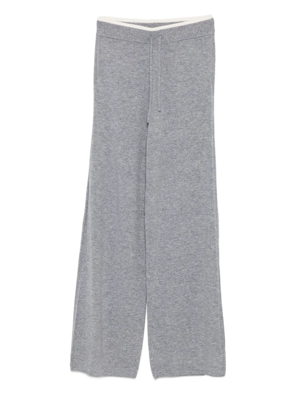 PINKO knitted drawstring trousers | Grey | Image 1