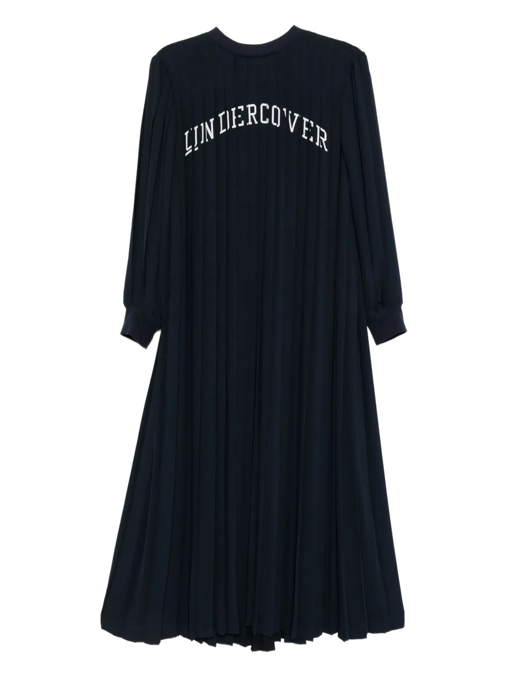 Undercover pleated dress | Blue | Image 1