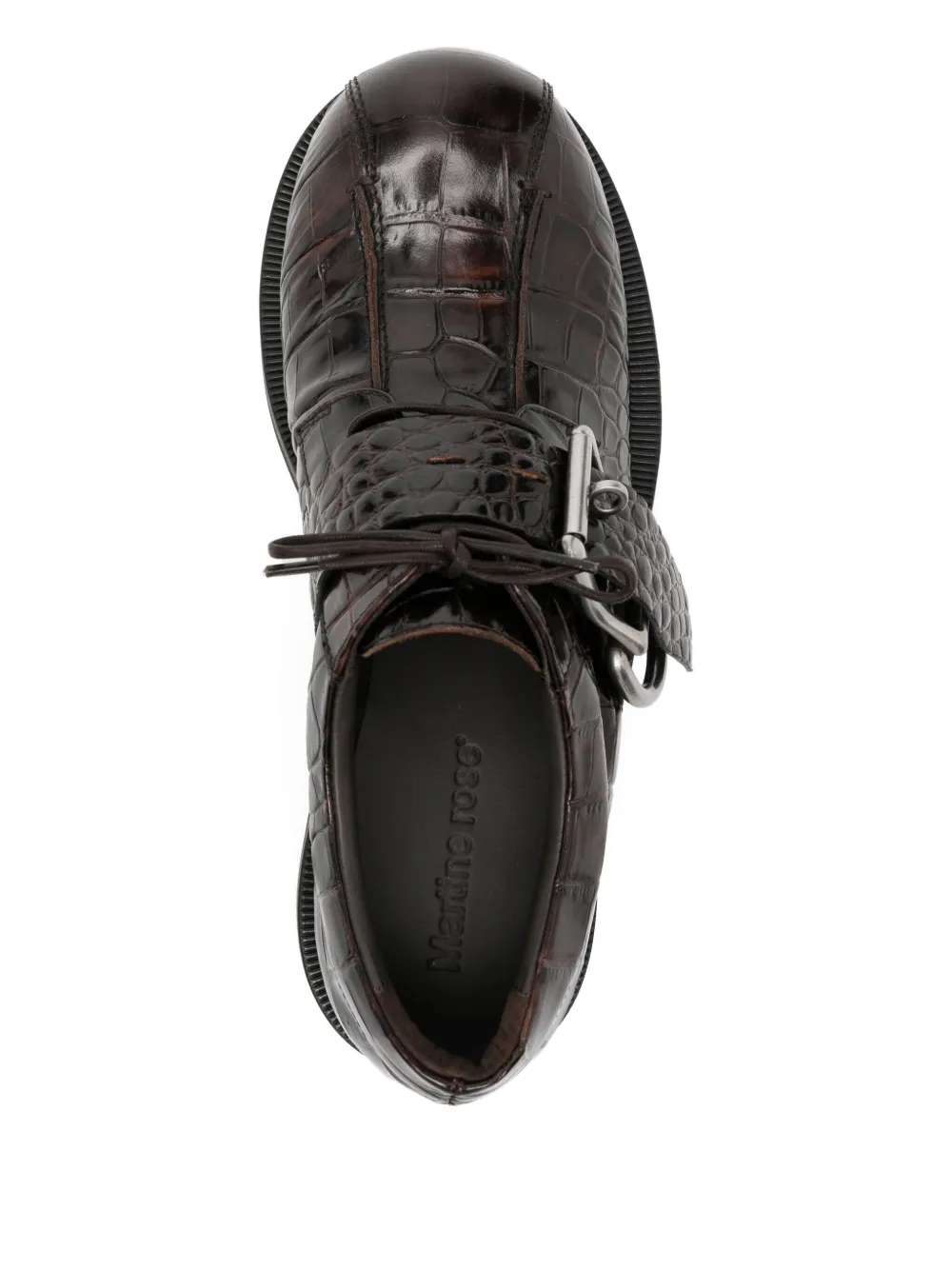 Martine Rose Bulb loafers Brown