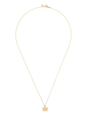 Undercover Logo Pendant Necklace | Gold | FARFETCH