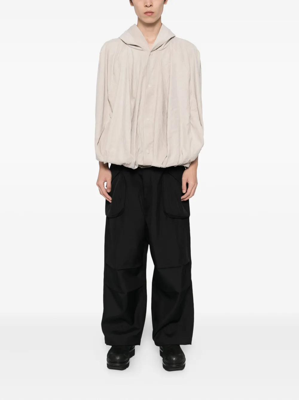 JiyongKim hooded balloon jacket | Hooded Jackets | Image 2