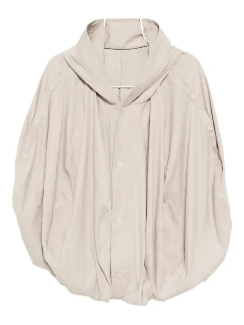 JiyongKim hooded balloon jacket
