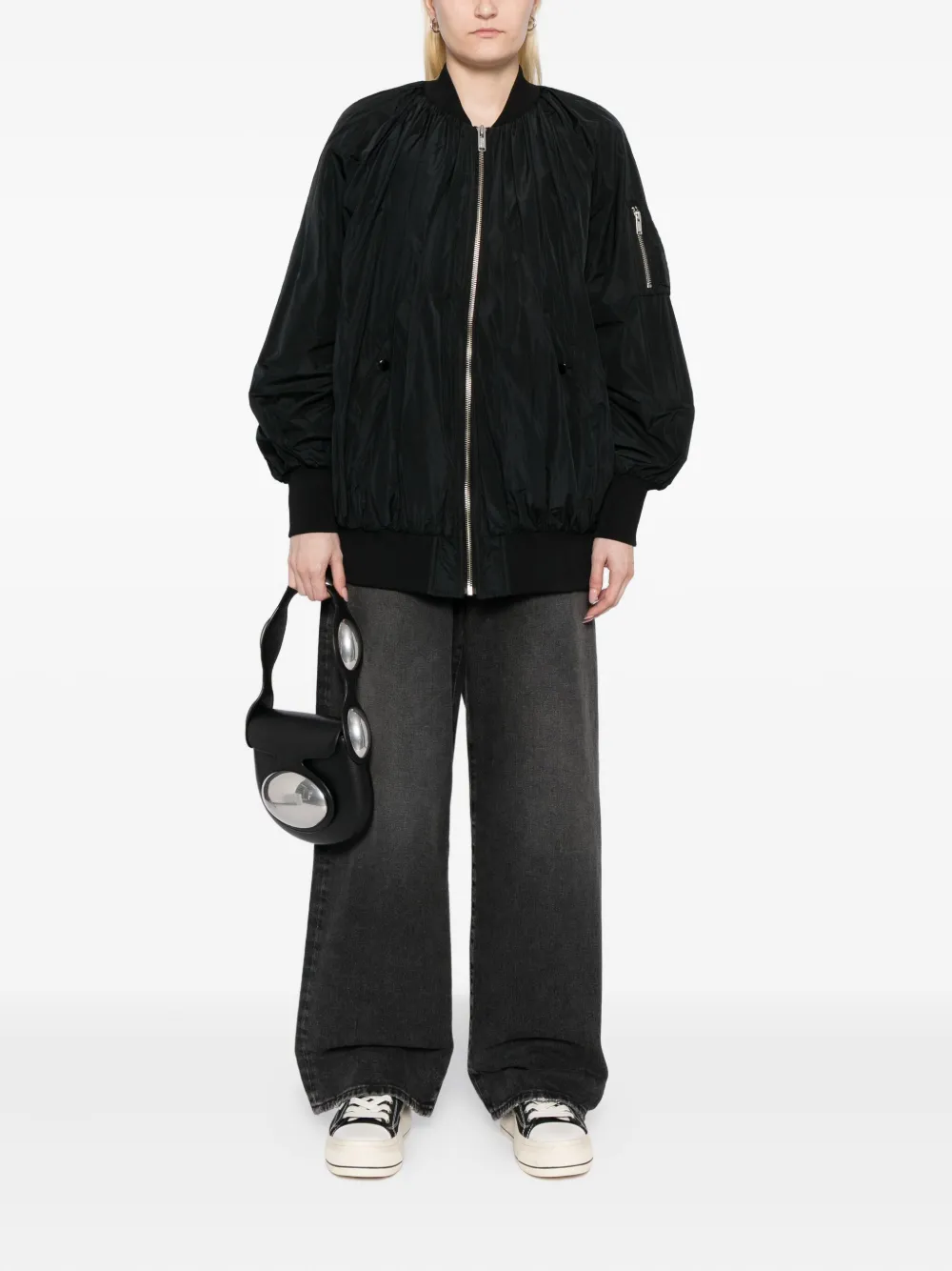 Undercover drape MA-1 jacket | Varsity Jackets | Image 2