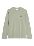 Maison Kitsuné fox-head long-sleeve T-shirt - Green