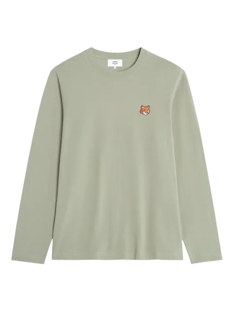 Maison Kitsuné 폭스 헤드 긴소매 티셔츠