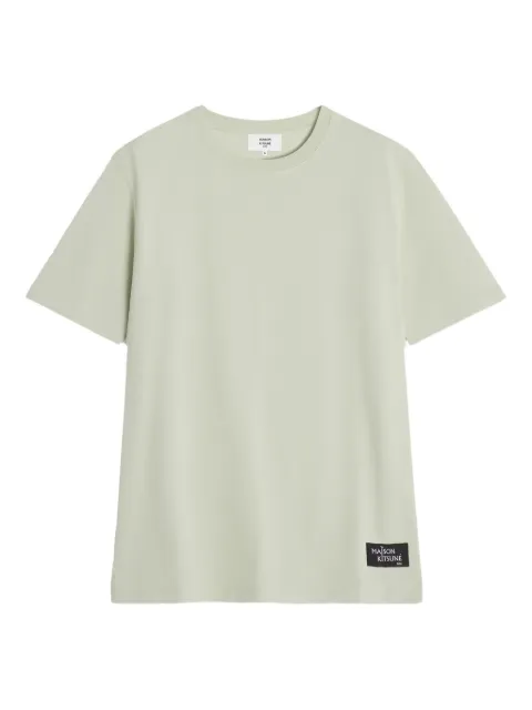 Maison Kitsuné playera de algodón