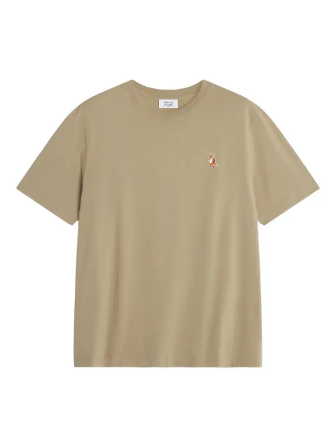 Maison Kitsuné playera con bordado Fox