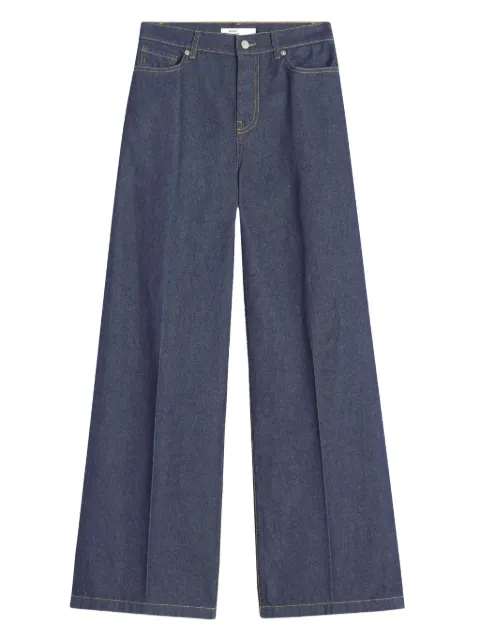 Maison Kitsuné high-waisted wide-leg jeans