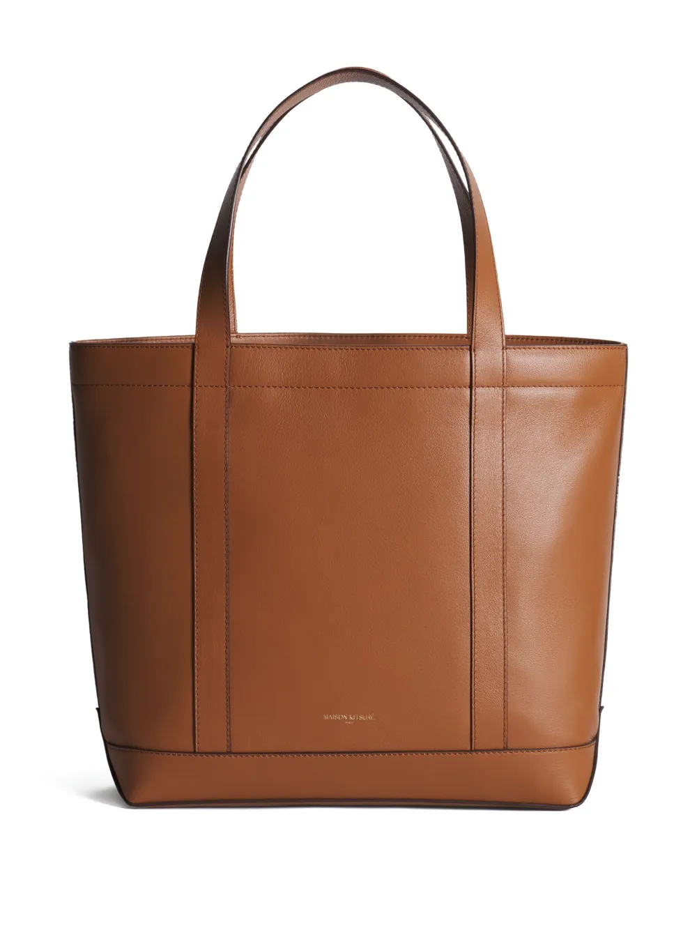 Maison Kitsuné medium Fox Head embossed-leather tote bag | Women | Image 2