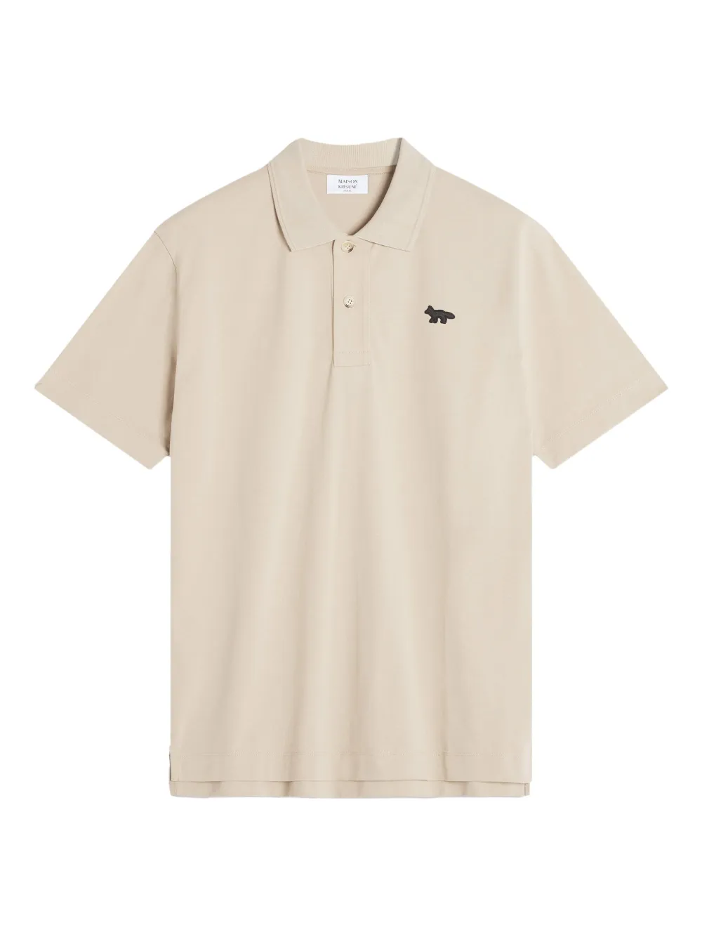 Maison Kitsuné フォックス ポロシャツ - ニュートラル Maison Kitsuné フォックス ポロシャツ - ニュートラル